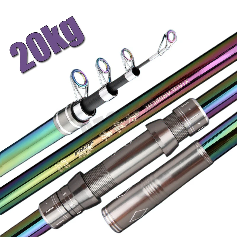 Fishing Rod Surf - Canna da Pesca Telescopica 2.1m 2.7m
