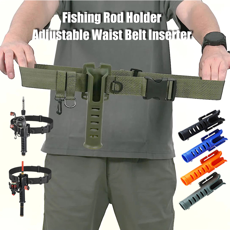 Fishing Rod Casting - Hanging Fishing Waist Belt Rod Holder
