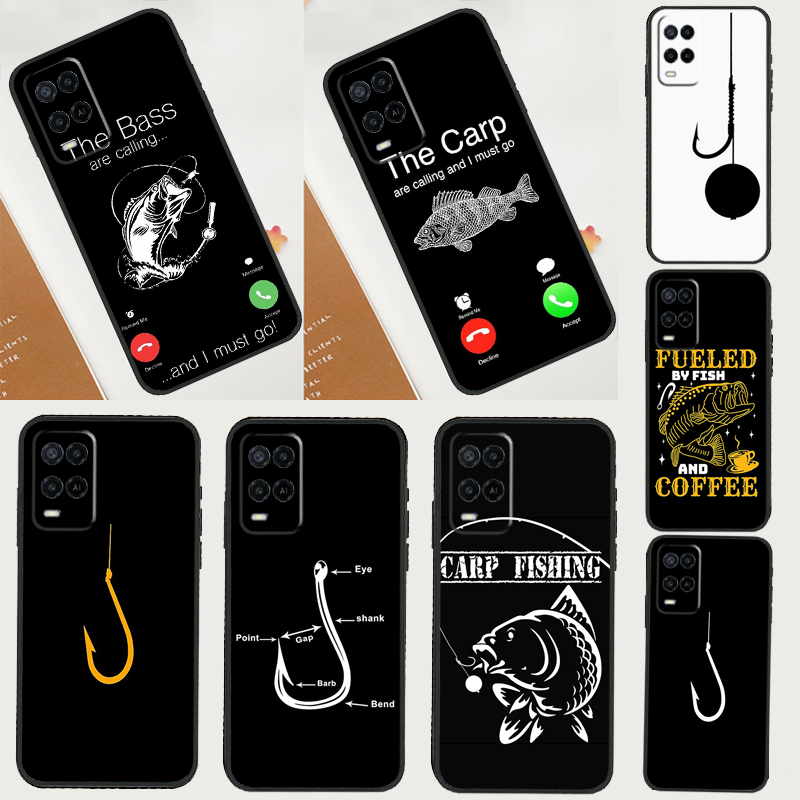 Fishing Rod Case - Carp Fish Fishing rod Hook Phone