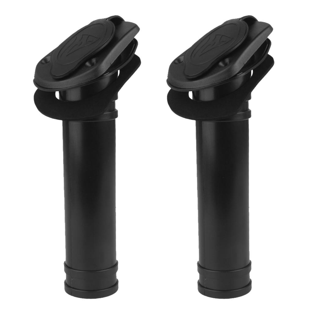 Fishing Rod Boat - Portacanne da pesca in nylon nero