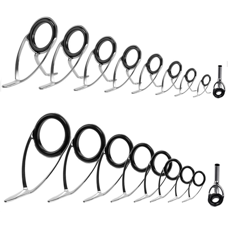 Fishing Rod Repair Kit - 9 pezzi guide per canna da