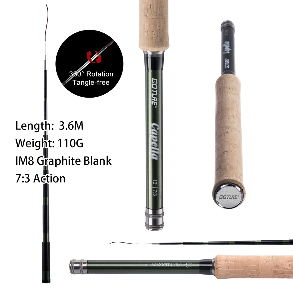 Goture Tenkara Canna da pesca  - Fishing Rod Carbon Fiber recensione e prezzo