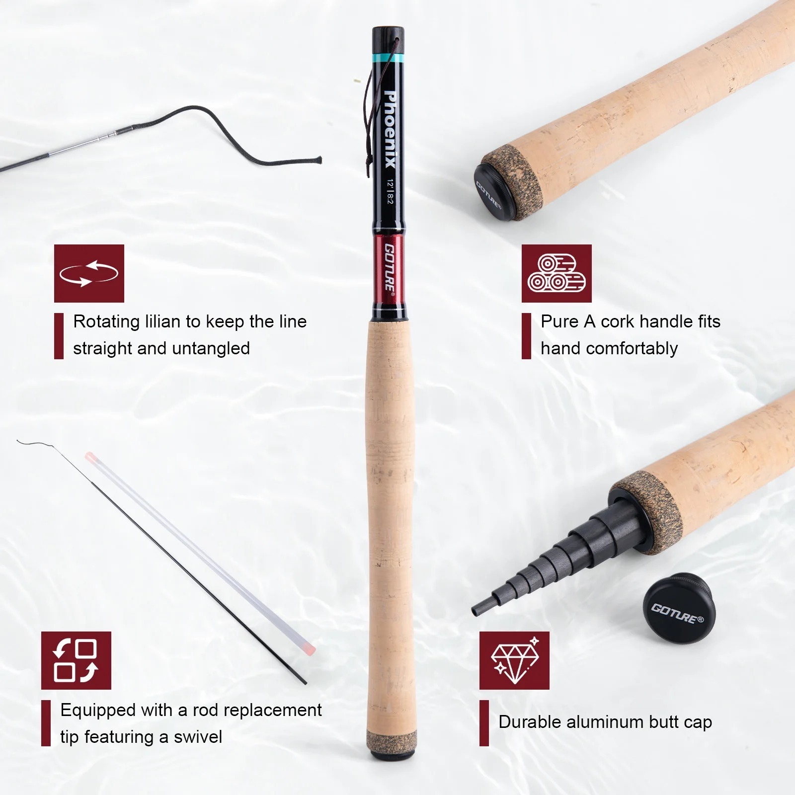 Goture Set Canna da Pesca a Mo - Fishing Rod Fly recensione e prezzo