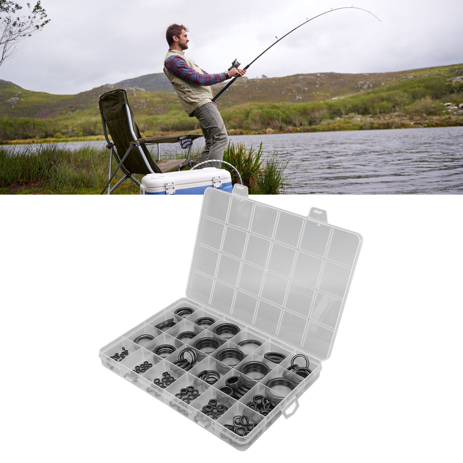 Kit di riparazione guida per c - Fishing Rod Repair Kit recensione e prezzo