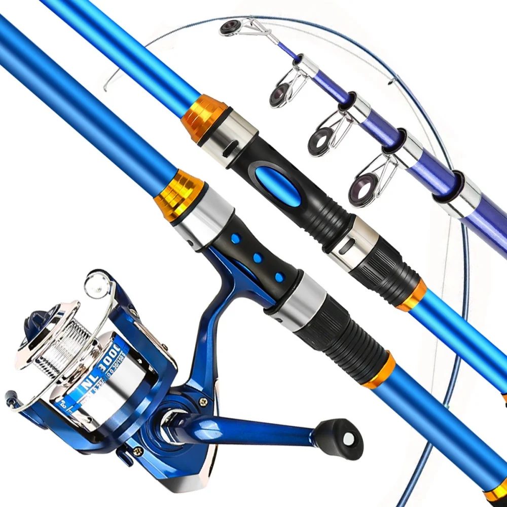 Set di canne da pesca telescop - Fishing Rod Carbon Fiber recensione e prezzo