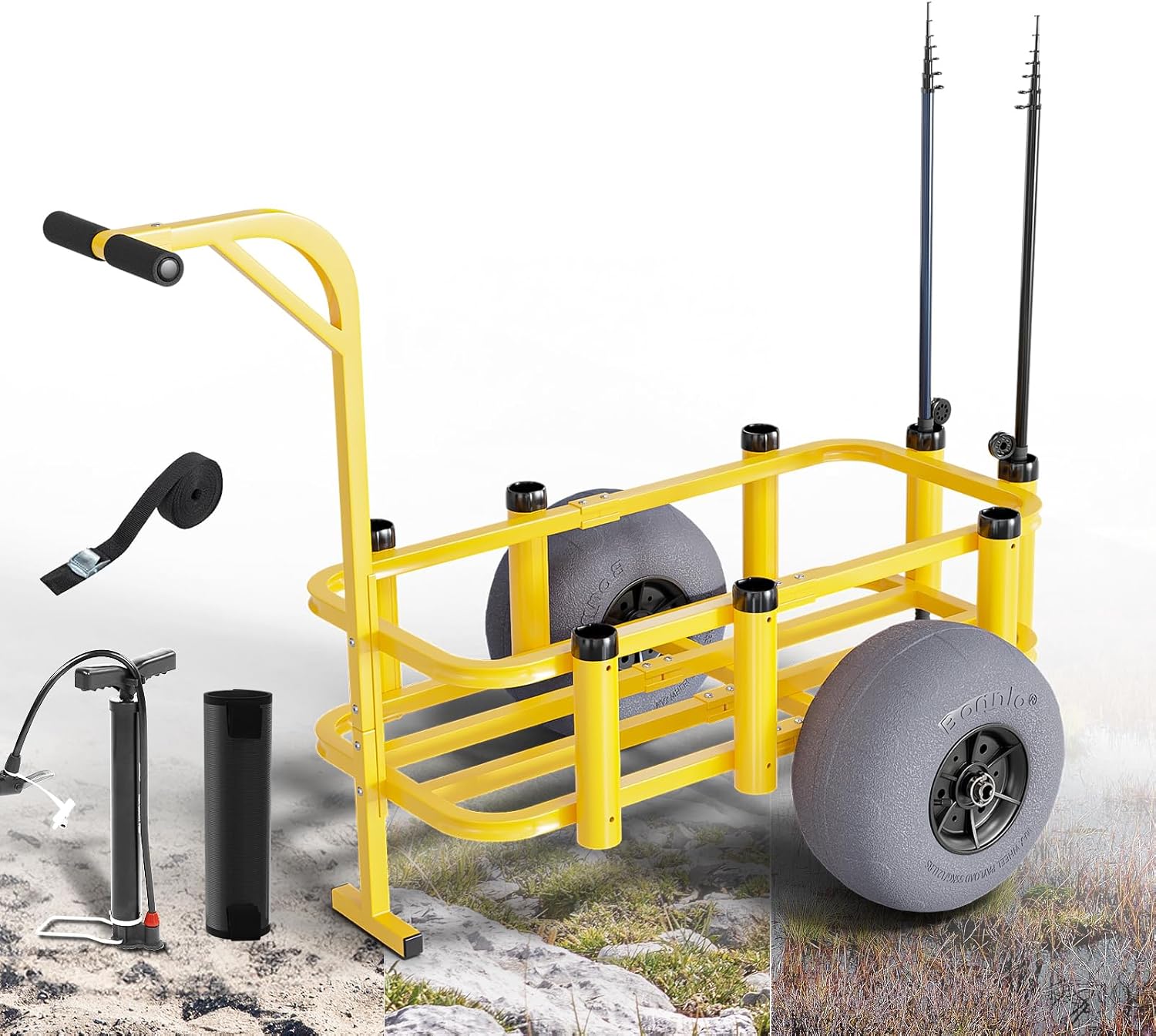 Carrello da Pesca Pieghevole p - Fishing Rod Holder recensione e prezzo