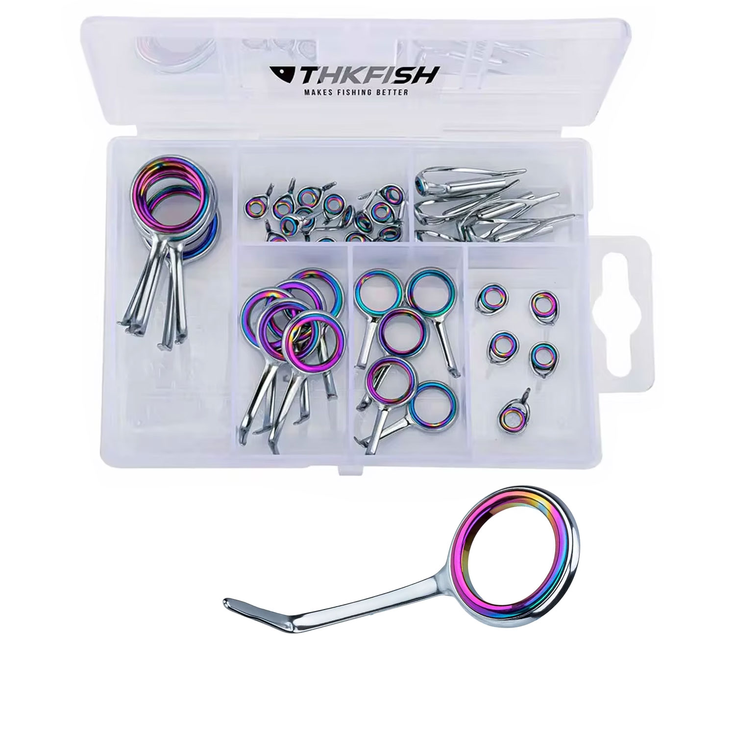 40 pz colorato canna da pesca  - Fishing Rod Tip Replacement recensione e prezzo