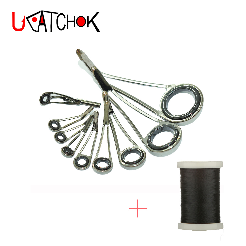 Kit 9 Pezzi Anelli Guida per C - Fishing Rod Repair Kit recensione e prezzo